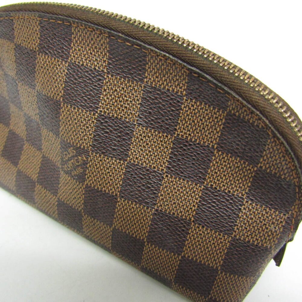 LOUIS VUITTON Brown Damier Pouch - Picture 4 of 14